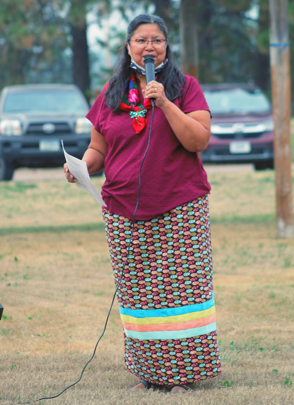 Three Chiefs Cultural Center Director Marie Torosian